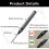(Grey) Wireless Portable Soldering Iron Kit, Rechargeable Soldering Pen with Iron Tip 4