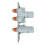 Double Inlet 3 Way Water Valves Replacement Washing Machine 1