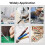 (Grey) Wireless Portable Soldering Iron Kit, Rechargeable Soldering Pen with Iron Tip 5