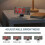 (Green) LED Digital Smart Alarm Clock Watch Table Electronic Desktop Clocks USB Wake Up Clock Bedroom Bedside Clock Snooze Function 2