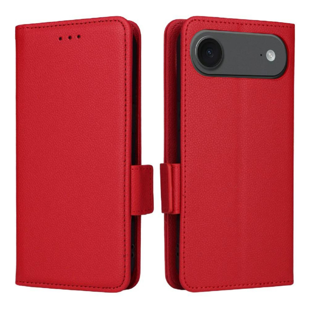 Flip Case For Iphone Air Card Slots Holder Pu Leather Wallet Side Buckle Magnetic 764563337446