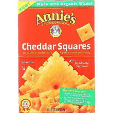 Annie's Homegrown Organic Cheddar Squares ,7.5 Oz(Case Of 12)