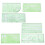 Ruler Kit #3, 1x, Plastic, Color: As Shown 7