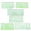 Ruler Kit #3, 1x, Plastic, Color: As Shown 9