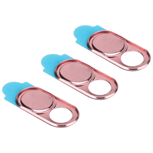Metal Privacy Shield 3pk Pink