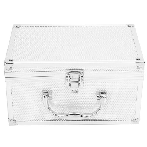 Durable Aluminium Display Case 230x150x125mm Toolbox for Instruments & Tools 1