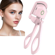2X Verwarmde Wimperkrullers Elektrische Wimperkruller Snelle Natuurlijke Krul voor Langdurige, Veilige Wimperkrullers Tegen Verbranding