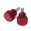 12Pcs M4x10mm Threads High -Knurled Thumb Screws Knobs Aluminum Alloy Red Knurled Shoulder Flat Tip Thumbscrew 7
