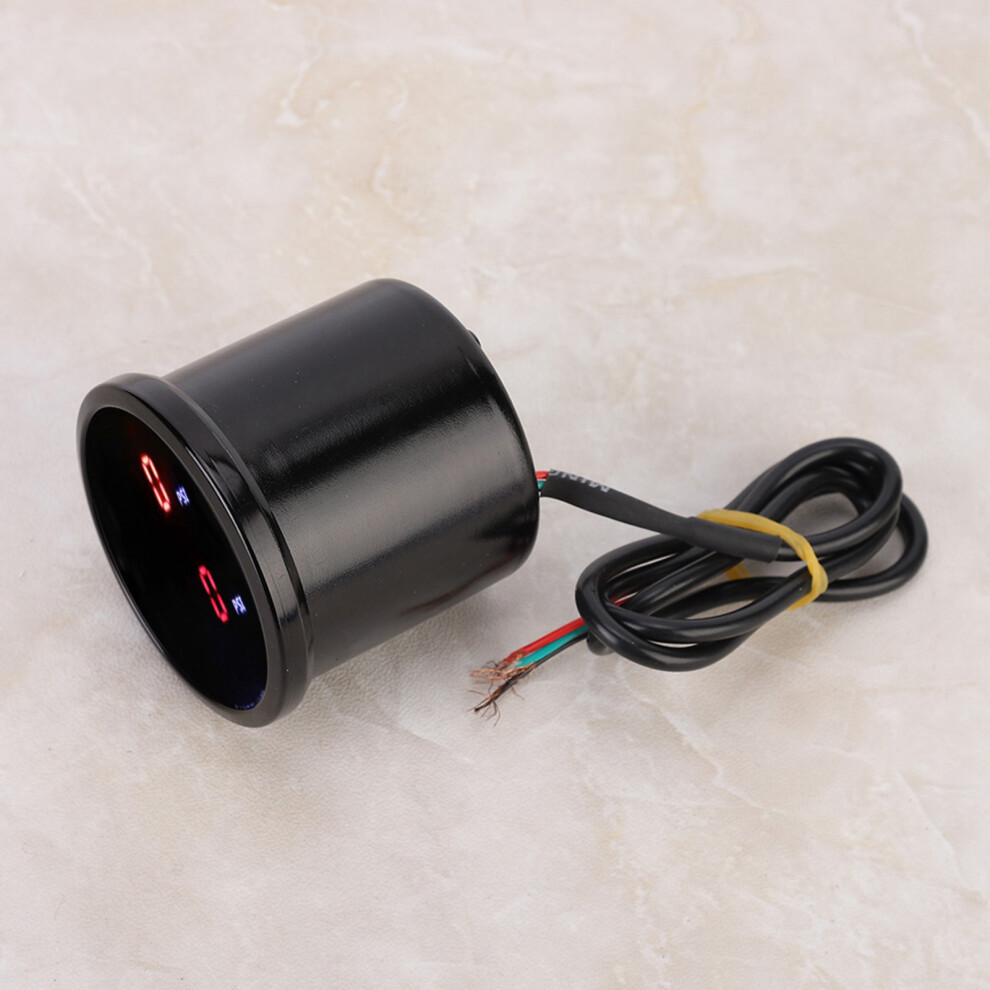 52mm/2in Aluminum Dual Digital PSI Air Gauge 12V