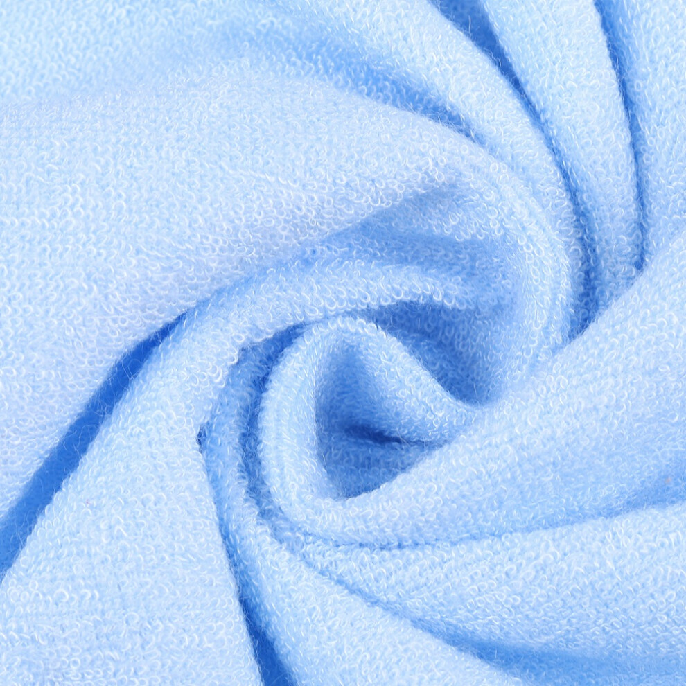 Light/Blue Adult Bib Waterproof Apron M 50X70cm