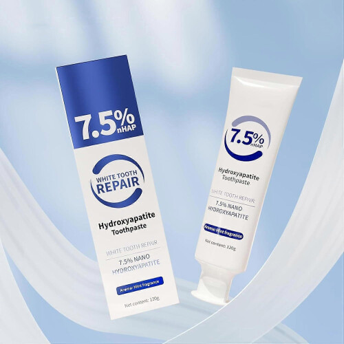 (3psc) 1/2/3x MSDRWIKEY 7.5% Hydroxyapatite Toothpaste for Enamel Protection Fresh Breath 1