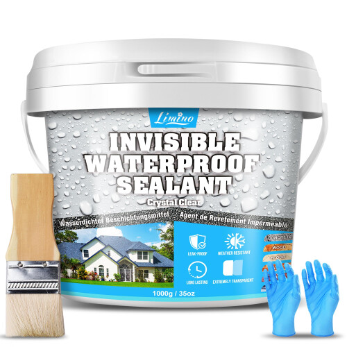 Waterproof Sealant - 1000g Water-Based Transparent