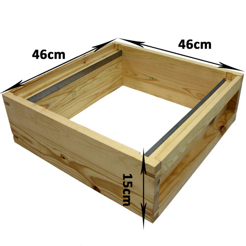 National Bee Hive Pine Super Box Beekeeping 2