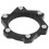 Black Alu Centre-Lock 6-Bolt Disc Adapter 52x18mm 9