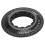 Black Alu Centre-Lock 6-Bolt Disc Adapter 52x18mm 12