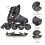 2-in-1 Inline- & Schlittschuhe, Schwarz/Pink, Größe S (31-34) 2
