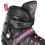2-in-1 Inline- & Schlittschuhe, Schwarz/Pink, Größe S (31-34) 8