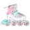 4-in-1 Inline & Ice Skates, Pink, Size S (29-33) 4