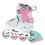 4-in-1 Inline & Ice Skates, Pink, Size S (29-33) 6