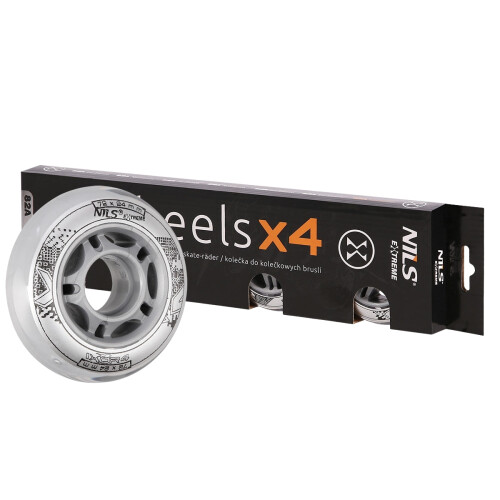 Skateboardwielen 72x24mm 82A Transparant (4-pack) 1