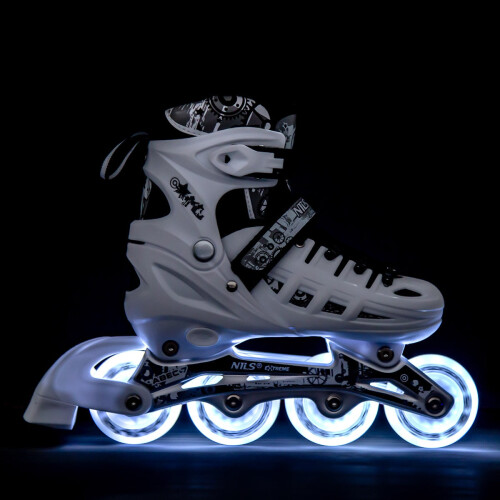 4-in-1 LED Inline/Ice Skates, Size S (31-34) 1
