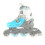 Inline/Ice Skates, 4-in-1, Blue, Size M (35-38) 5