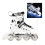 4-in-1 LED Inline/Ice Skates, Size S (31-34) 3