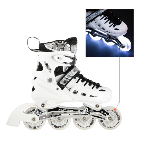 4-in-1 LED Inline/Ice Skates, Size S (31-34) 2