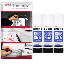 Tombow Mono Glue Stick 39g Pack of 3
