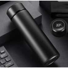 Water Bottle LED Touch Screen Smart Vacuum Flask 500ml Stainless Steel Thermal Cup UK