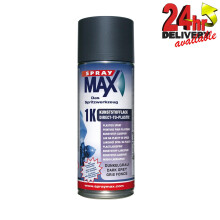 SPRAYMAX 680044 1K DTP PLASTIC TOPCOAT AEROSOL 400ML - DARK GREY MATT