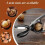 (Silvery) 2-in-1 Nut Cracker Walnut,2025 New Nut Crackers for All Nuts Heavy Duty Cracker 2