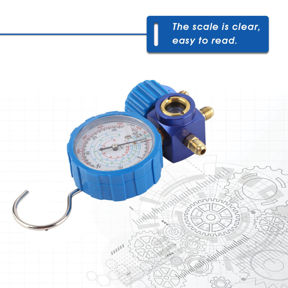 HVAC Manometer Gauge 35kgf/cm2