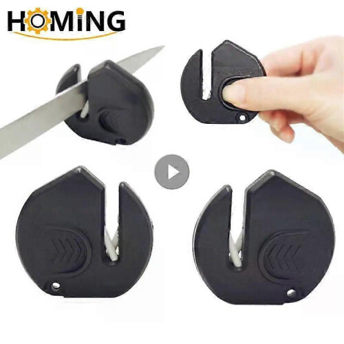 (1PCS, C) Sharpener Mini Fast Kitchen Outdoor Camping Portable Multi-function Rindstone Ceramic Knives Sharpener Tool Kitchen Accessories 1