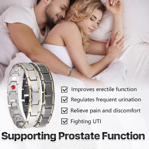 Copper Pulse Prostate Wellness Band Magnetic Bracelet Improves Blood Circulation 1