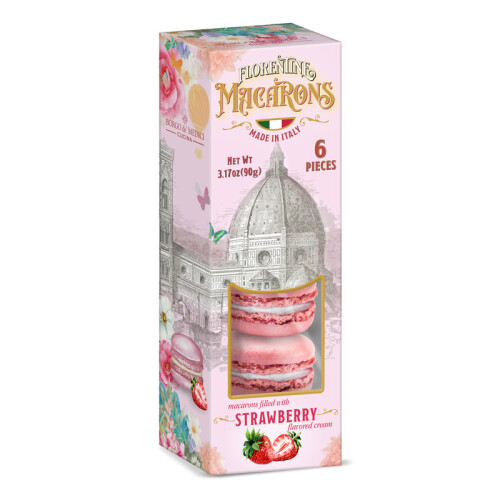 Borgo de Medici Erdbeer Florentiner Macarons 90g