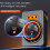 Draagbare airconditionerventilator Mini contactadvertenties-Wit 2