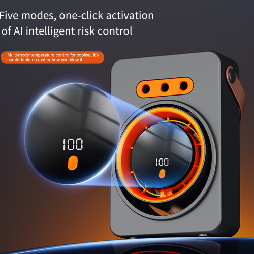 Draagbare airconditionerventilator Mini contactadvertenties-Wit 1