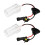 H1 6000K 100W Xenon Headlight Bulbs - 2PCS 1