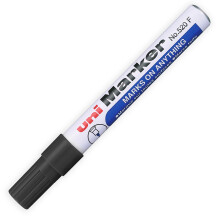 uni-ball Marker 520 F Permanent Marker Bullet Black