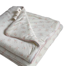 Couette d'été fine en coton tricoté au soja, légère et facile-F