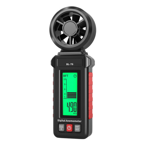 Compacted ABS Weather Measurement Wind Guage Speed Anemometer