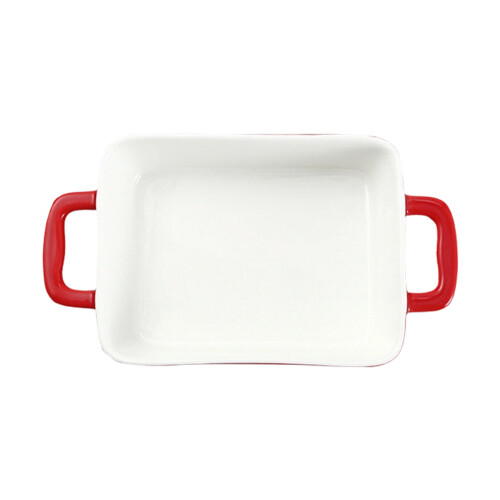 Ensemble de ustensiles de cuisson en céramique polyvalent-Rouge