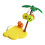 Easy to Install Parrots Plaything Support Natural-Yellow 1