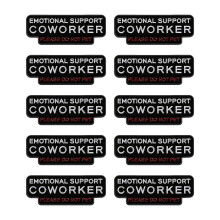Set of 10pcs Sarcastic Workplace Brooch Emotional Support