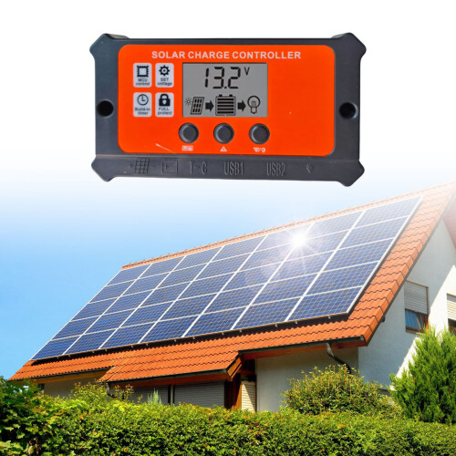 Lightweight Solar Regulator Type C Charging Suitable for Travel 1