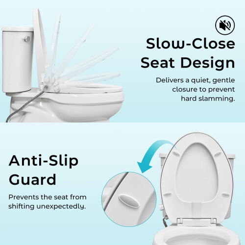 Couverture de toilette de bidet conviviale-7 à 8 spécifications 2