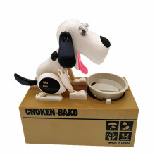 Lustige Roboter-Münzhalter, Hund stiehlt Münzen, Geldsparbox-1