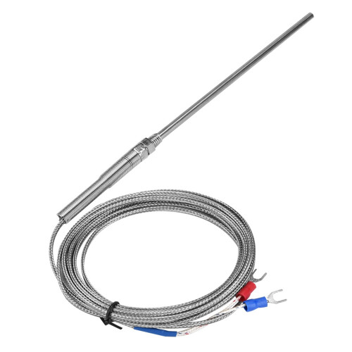 Type K Thermocouple M8 Thread Sensor 150mm Probe 0-400 3m Connector Wire 1