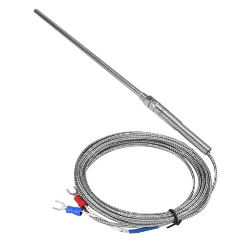 Type K Thermocouple M8 Thread Sensor 150mm Probe 0-400 3m Connector Wire 2